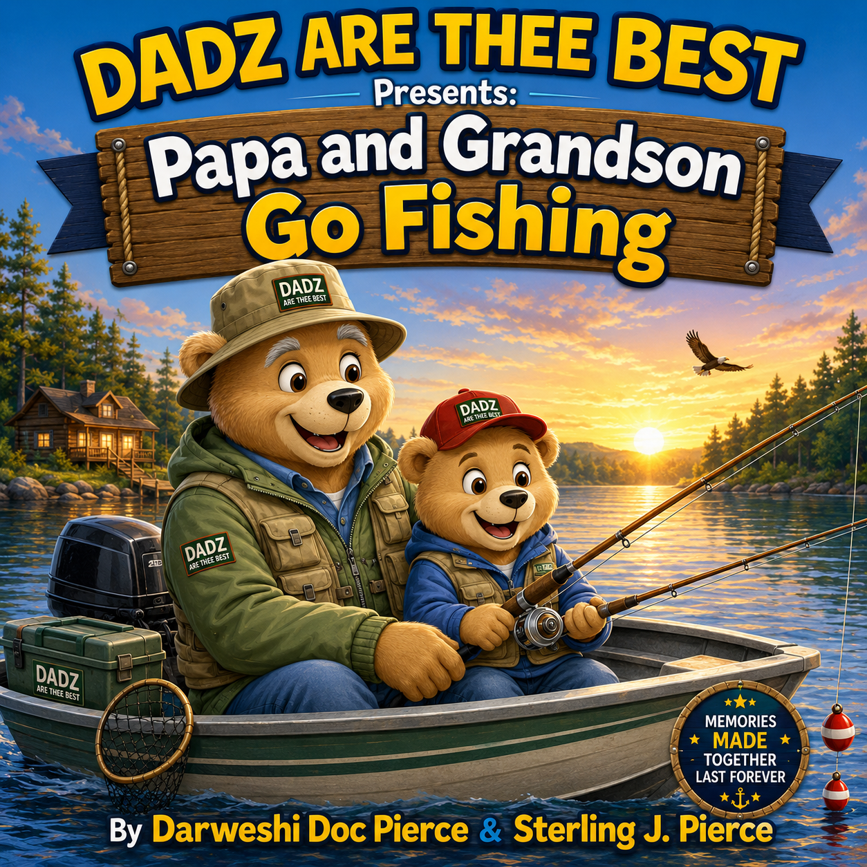 DADZ ARE THEE BEST Presents: Papa and Grandson Go Fishing