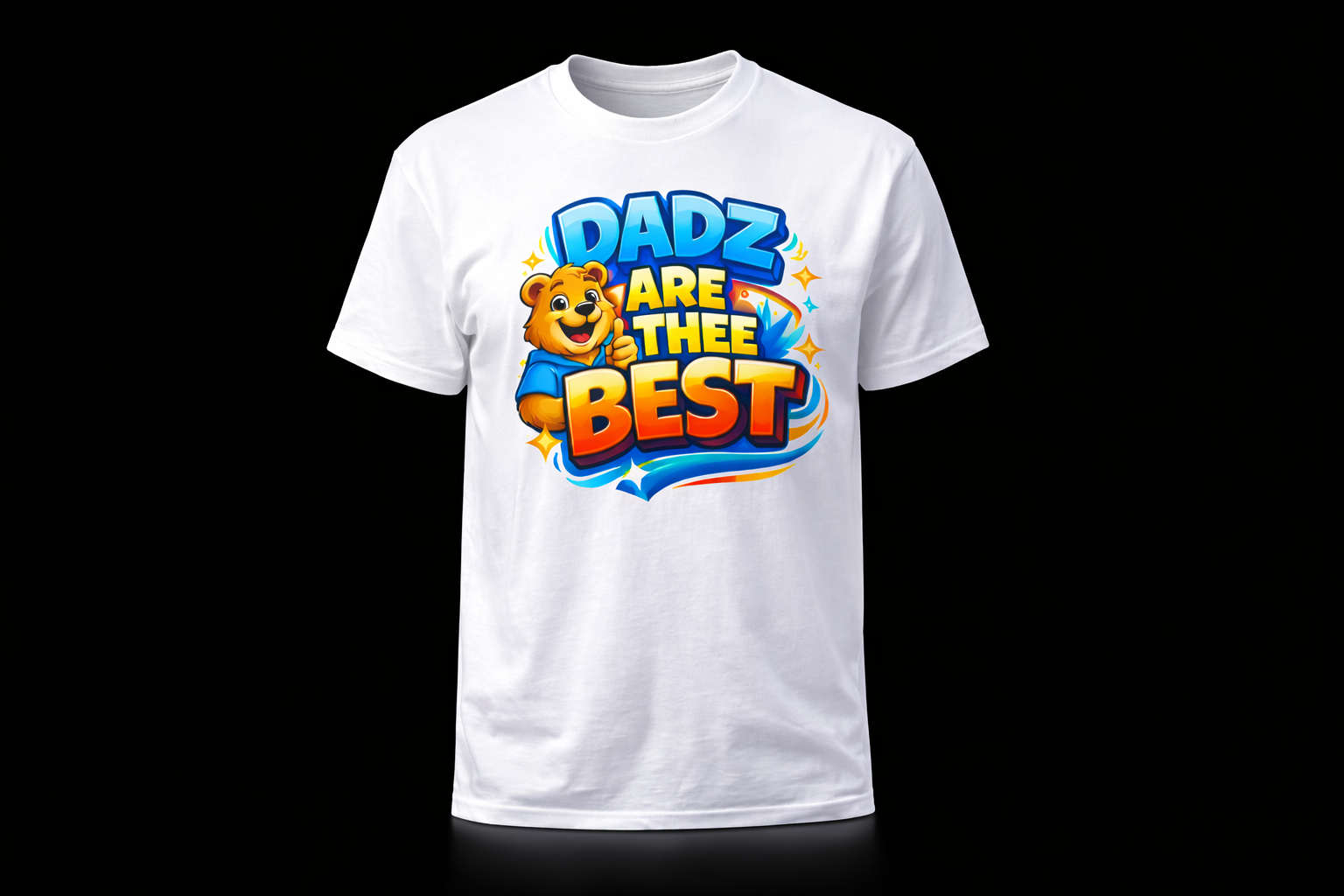 DADZ ARE THEE BEST Bear Tee